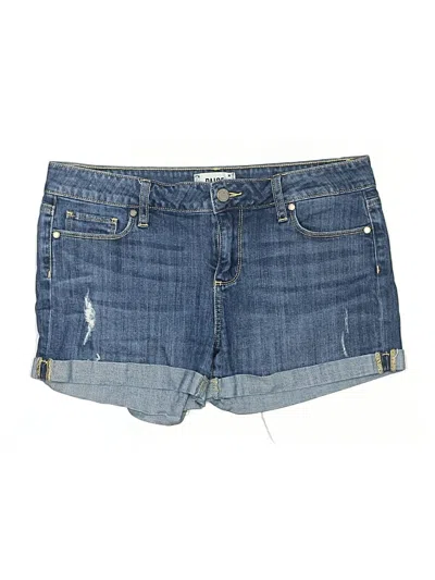 Pre-owned Paige Denim Shorts In Blue