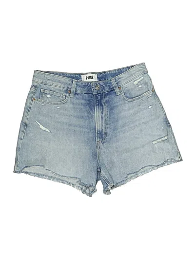 Pre-owned Paige Denim Shorts In Blue