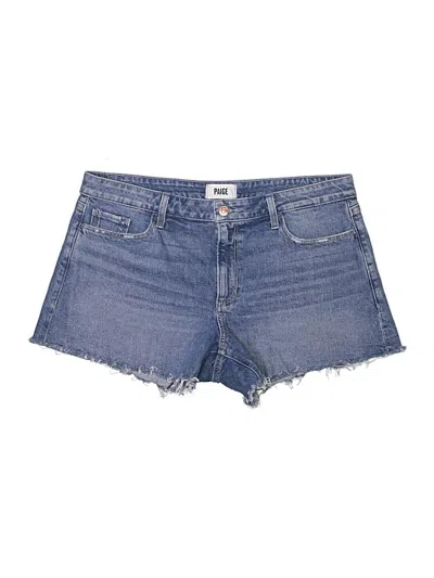 Pre-owned Paige Denim Shorts In Blue