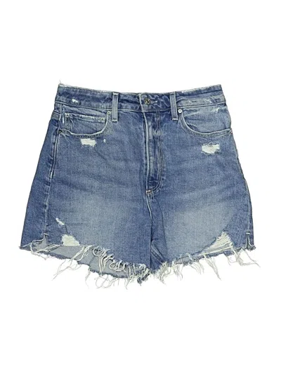 Pre-owned Paige Denim Shorts In Blue