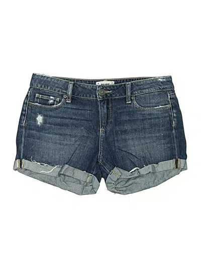 Pre-owned Paige Denim Shorts In Blue