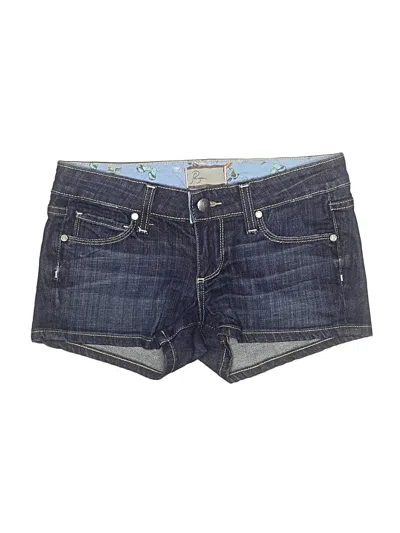 Pre-owned Paige Denim Shorts In Blue