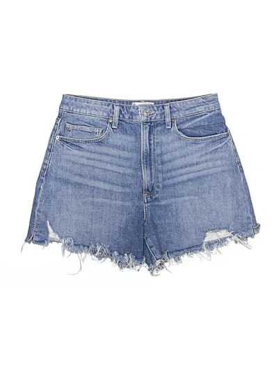 Pre-owned Paige Denim Shorts In Blue