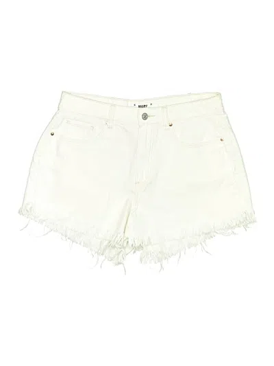 Pre-owned Paige Denim Shorts In Ivory