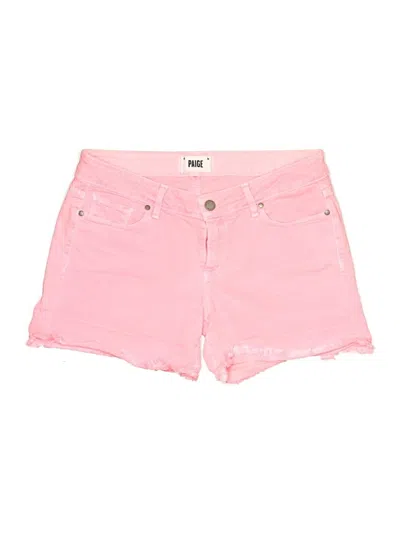 Pre-owned Paige Denim Shorts In Pink