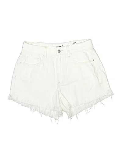 Pre-owned Paige Denim Shorts In White