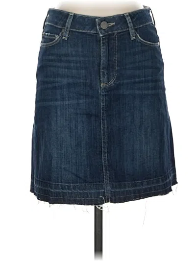 Pre-owned Paige Denim Skirt In Blue