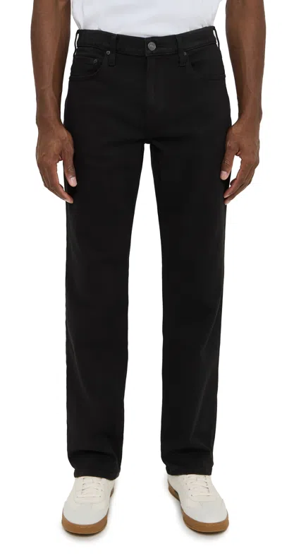 Paige Doheny Relaxed Straight Jeans Black Shade