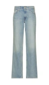 Paige Heritage Doheny Relaxed Straight Jeans In Blue