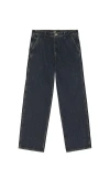 Paige Doheny Relaxed Utility Jeans In Blue