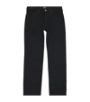 Paige Doheny Straight Jeans In Black