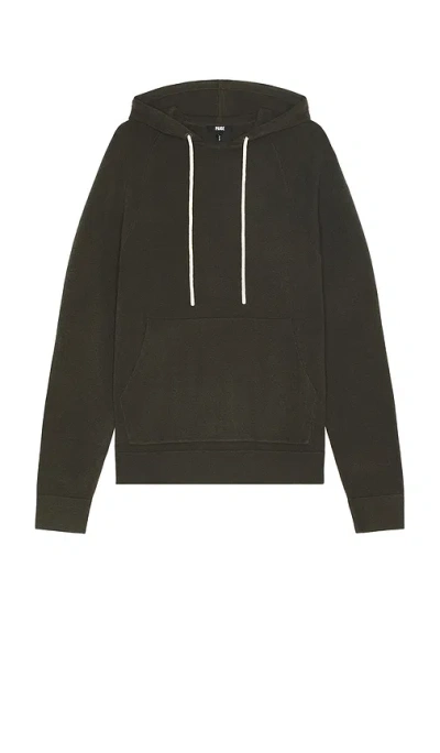 Paige Donaldson Sweater Hoodie In Dark Green