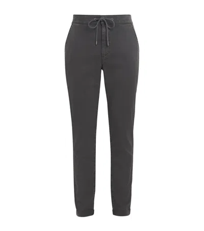 Paige Drawstring Fraser Chinos In Gray