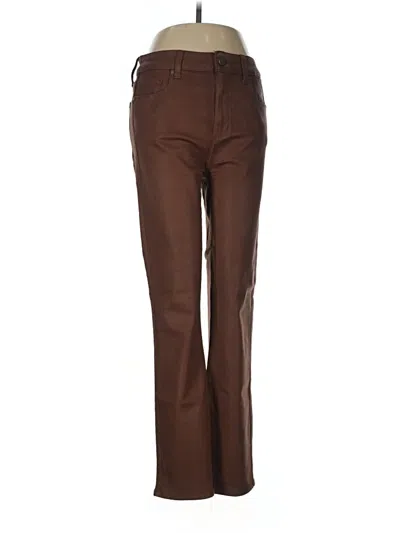 Pre-owned Paige Dress Pants In Brown