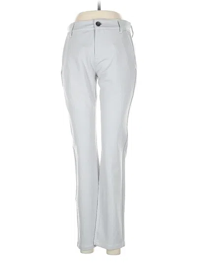 Pre-owned Paige Dress Pants In Silver