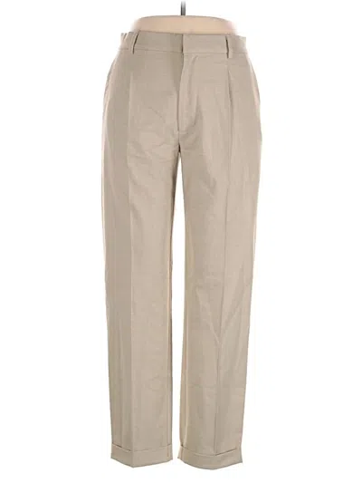 Pre-owned Paige Dress Pants In Tan