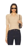 Paige Dune Top In Beige