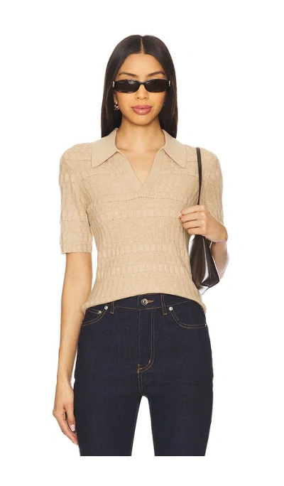 Paige Dune Top In Beige