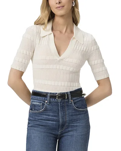 Paige Dune Wool & Cashmere-blend Top In White