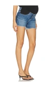 Paige Dylan Maternity Short In Blue