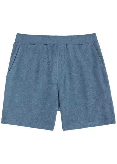 Paige Elijah Terry Shorts In Blue