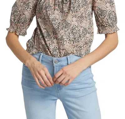 Paige Elisa Top In Ecru Multi