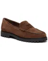 Paige Ellis Split Suede Loafer