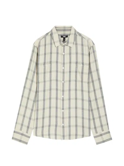 Paige Everett Check-pattern Long-sleeve Shirt In Multi