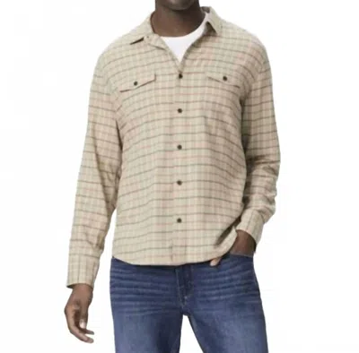 Paige Everett Shirt In Woodland Sunrise In White