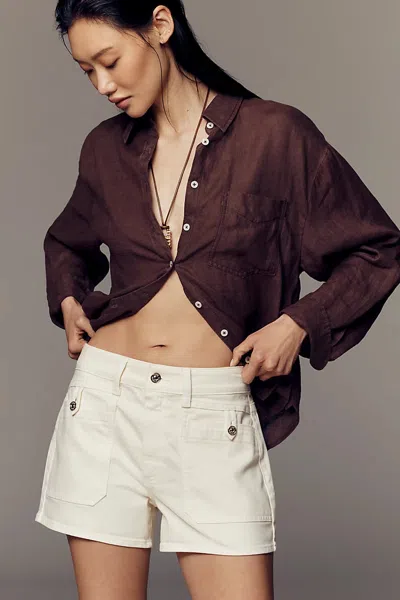 Paige Fallon Shorts In Beige