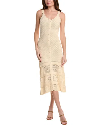 Paige Faustine Sheath Dress In White
