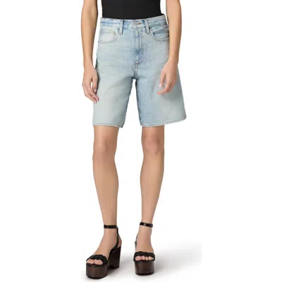 Paige Faye Denim Shorts In Blue