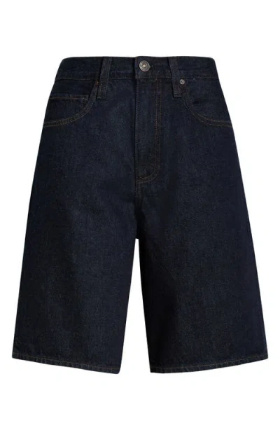 Paige Faye Denim Shorts In Blue