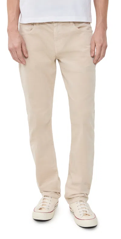 Paige Federal Ivory Cream Corduroy Pants Ivory Cream Corduroy In Neutral