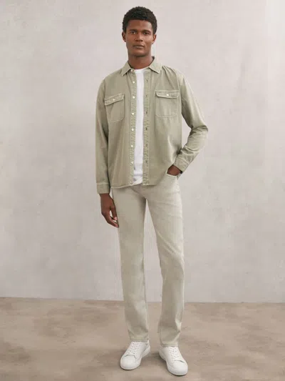 Paige Federal Jeans In Gray