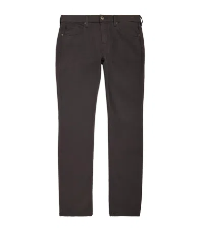 Paige Federal Slim Jeans In Black