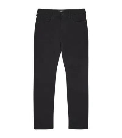 Paige Federal Slim Jeans In Black