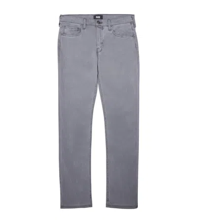 Paige Federal Slim Jeans In Grey