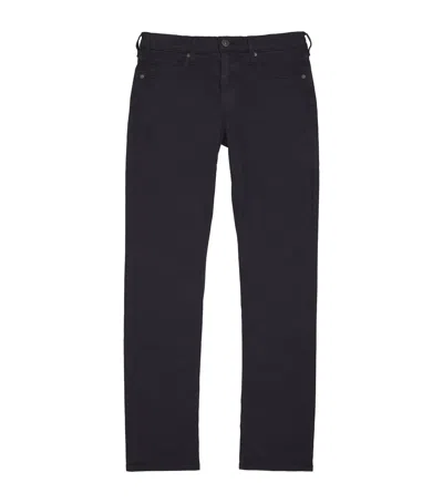 Paige Federal Slim Jeans In Navy