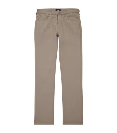 Paige Federal Slim Jeans In Sand