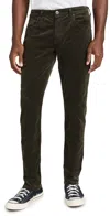 Paige Federal Slim Straight Corduroy Jeans Shaded Glen Corduroy In Shaded Glen Corduroy
