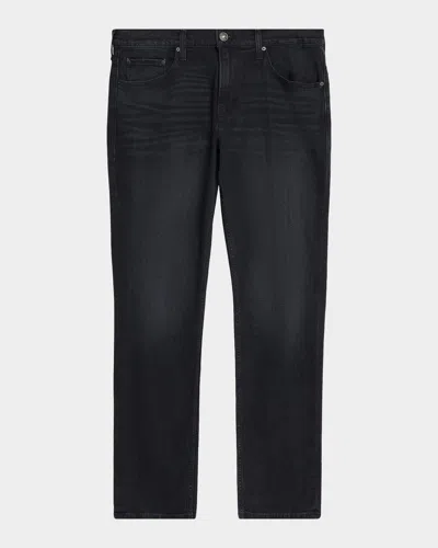 Paige Federal Slim-straight Jeans In Black