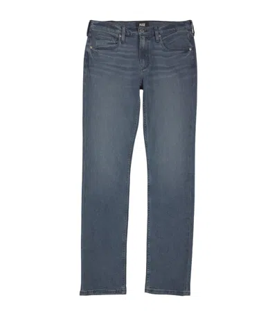 Paige Federal Slim-straight Jeans In Blue