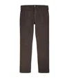 Paige Federal Slim-straight Jeans In Brown