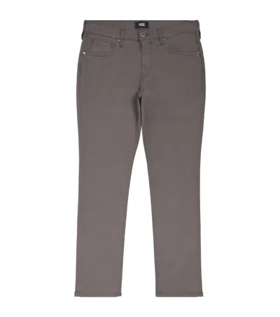 Paige Federal Slim Straight Jeans In Grey