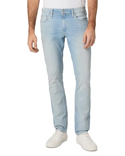 Paige Federal Slim Straight Jeans In Ferdinand In Blue