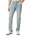 Paige Federal Slim Straight Jeans In Florence Blue