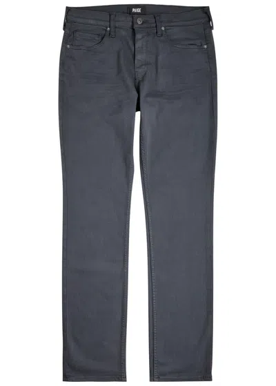 Paige Federal Slim Straight-leg Jeans In Blue