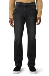 Paige Federal Slim Straight Jeans In Pasco Blue In Black