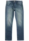Paige Federal Slim Straight-leg Jeans In Indigo